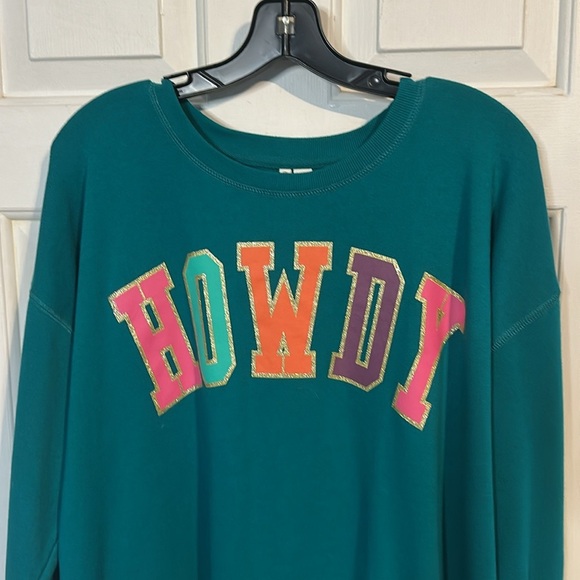 Cato Howdy Crewneck Size XL Womens - Picture 2 of 4